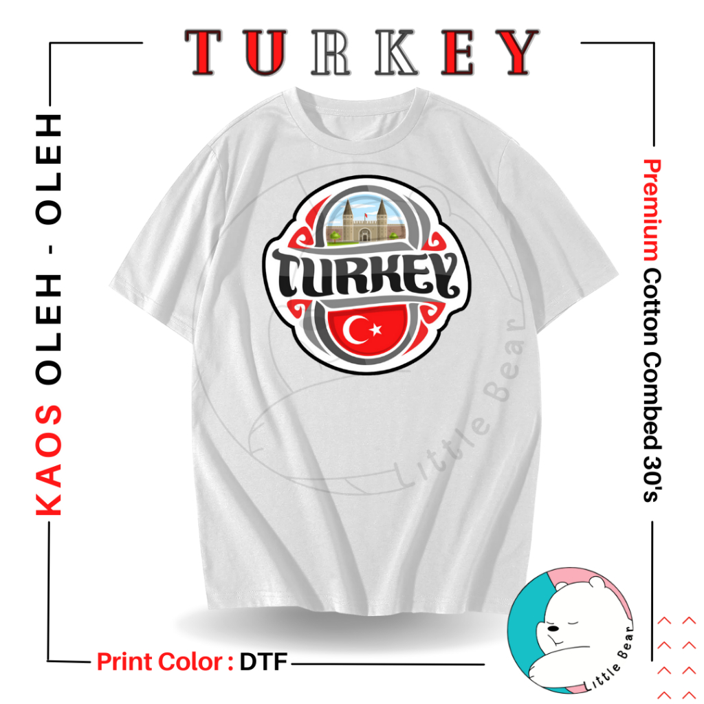 Kaos Souvenir Oleh Oleh Turki - Tshirt Souvenir Oleh Oleh Turki Type 9