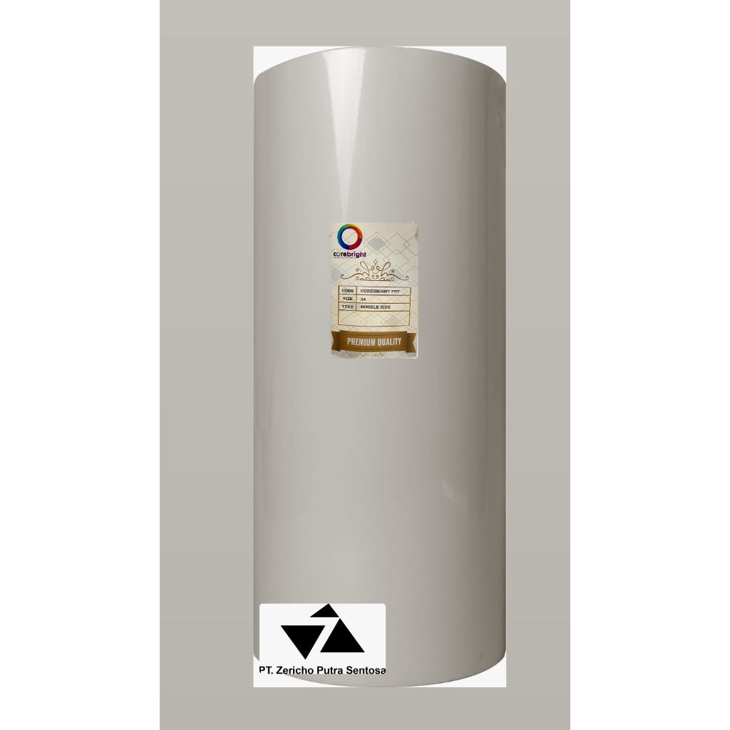 

PET FILM DTF COREBRIGHT DOUBLE SIDE 33cm X 100m I PET DTF I SABLON DTF