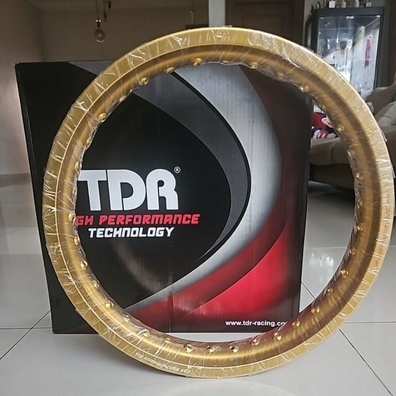 Velg 250-17 TDR W shape Gold Matte. Baru.