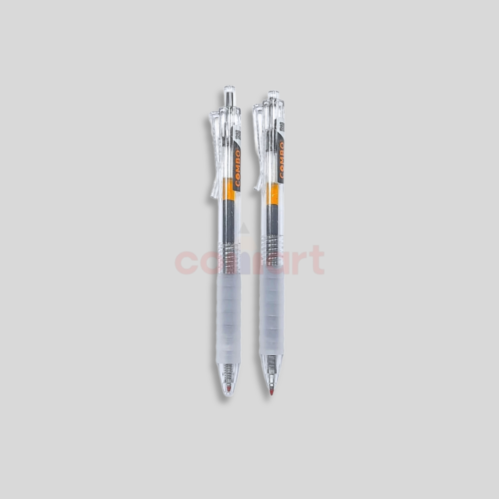 

1 PCS Pulpen Gel Cetit Combo Kanno Tinta Hitam 0.5 - Retractable Pen - Pulpen Cetek - Round Tip Bolpoin