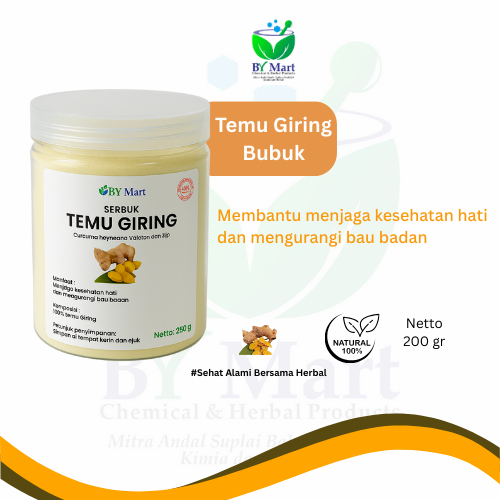

BY KIMIA & HERBAL - Temu Giring Bubuk Tanpa Campuran (250gr) (500gr) (1kg) Obat Herbal Alami
