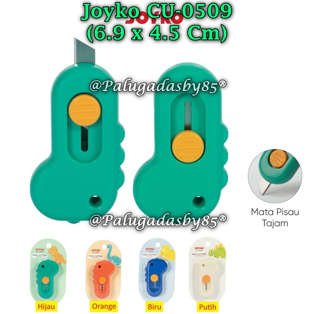 

(1 Biji) Mini Cutter JOYKO CU-0509 / Mini Cutter Pisau Kecil Pemotong Joyko CU-0509 (1 Biji)