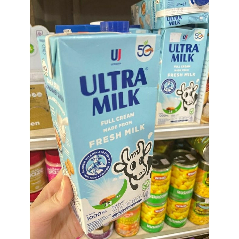 

Ultra Milk Fresh Milk ( Susu Ultra ) 1 Liter
