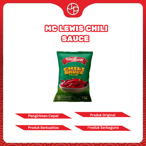 

Mc Lewis Chilli Sauce Hijau Kemasan 1kg
