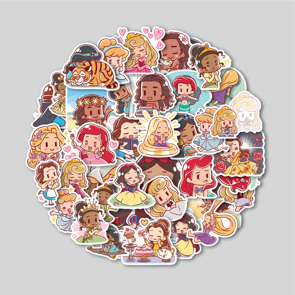 

STICKER PACK CUTTIE PRINCESS | STICKER TUMBLR | STIKER LAPTOP KOPER HELM