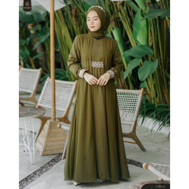 [TERLARIS] YUMI DRESS BY EMKA HIJAB