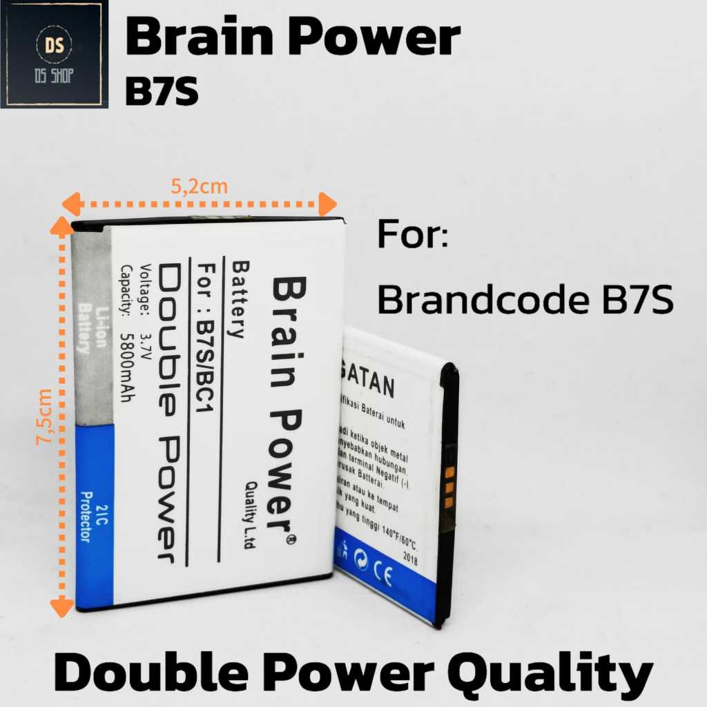 Baterai Brandcode B7S Honor BC1 Ori Batrai Batre HP Double Power Original OEM PERHATIKAN LETAK KONEK