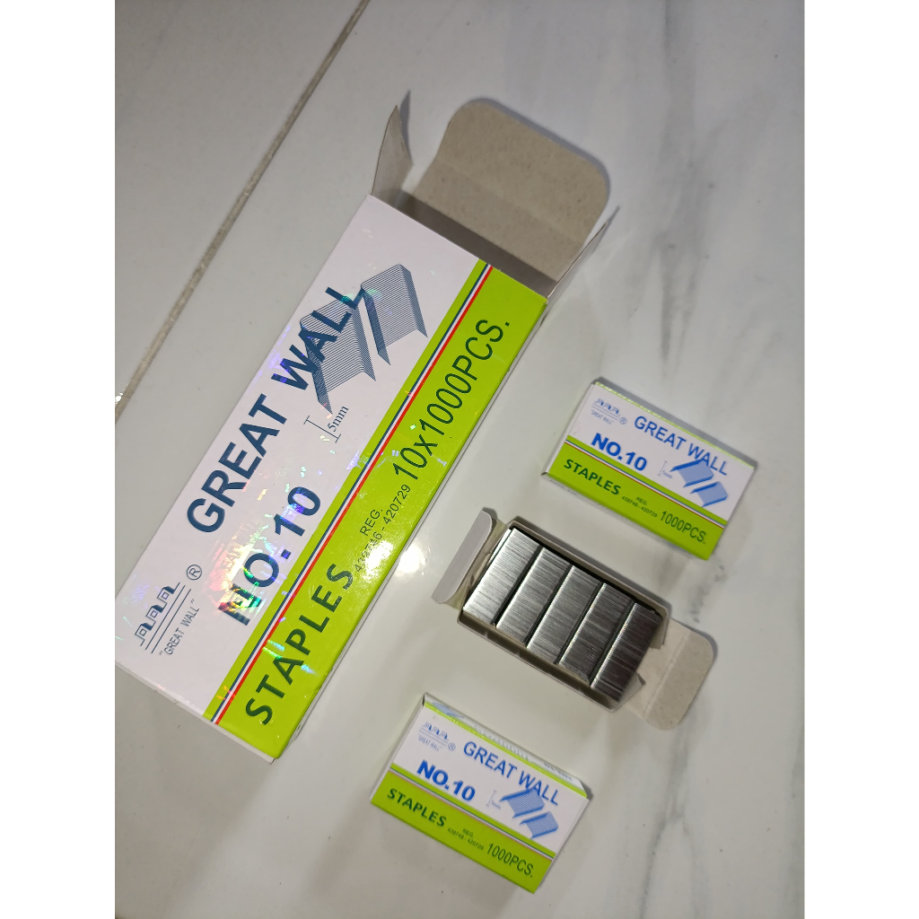 

HEMAT - Refill/Isi Staples Greatwall No 10 Ori (Pack)