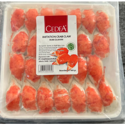

CEDEA CRAB CLAW 450GR