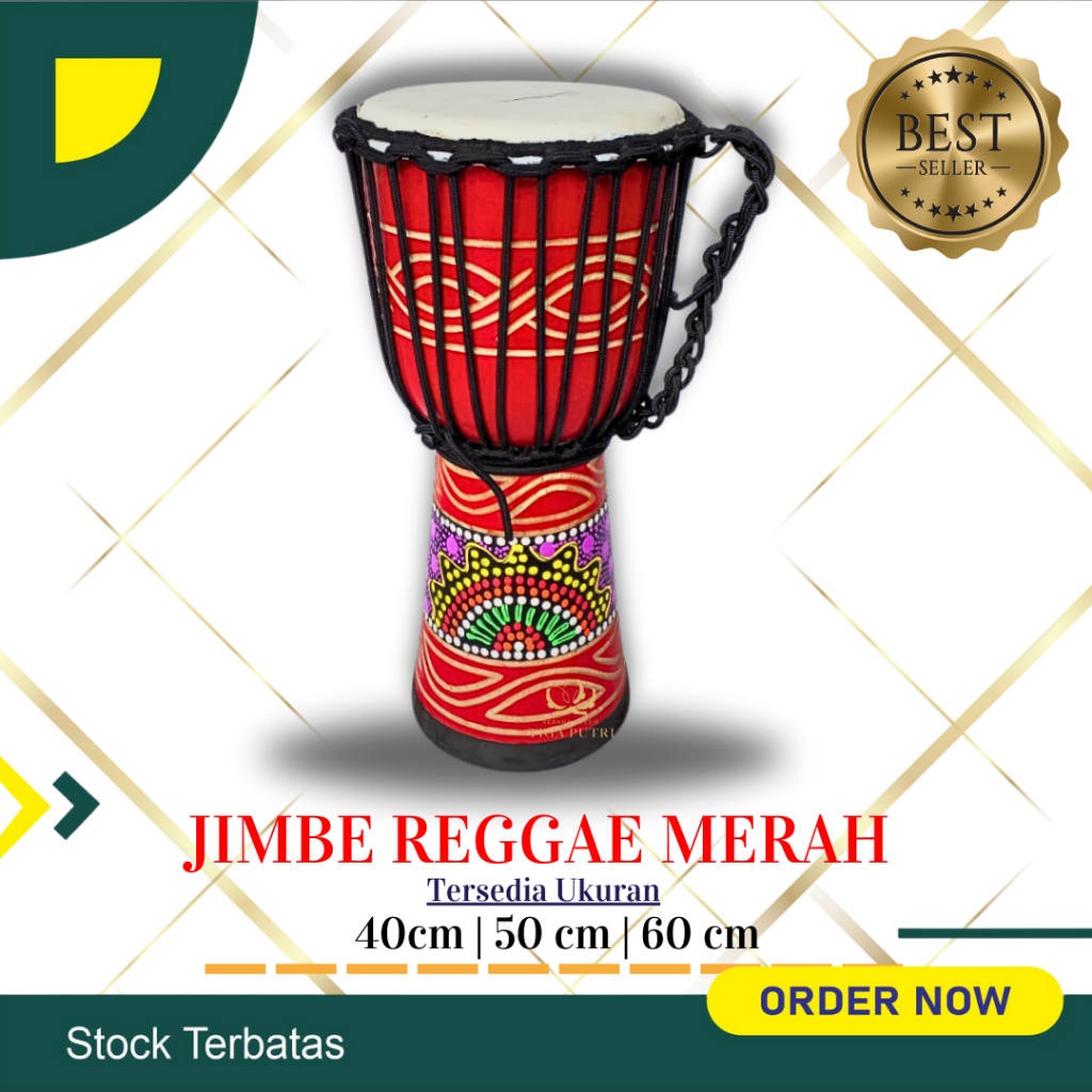 Jimbe Besar ukuran 60 cm Alat Musik Tradisional