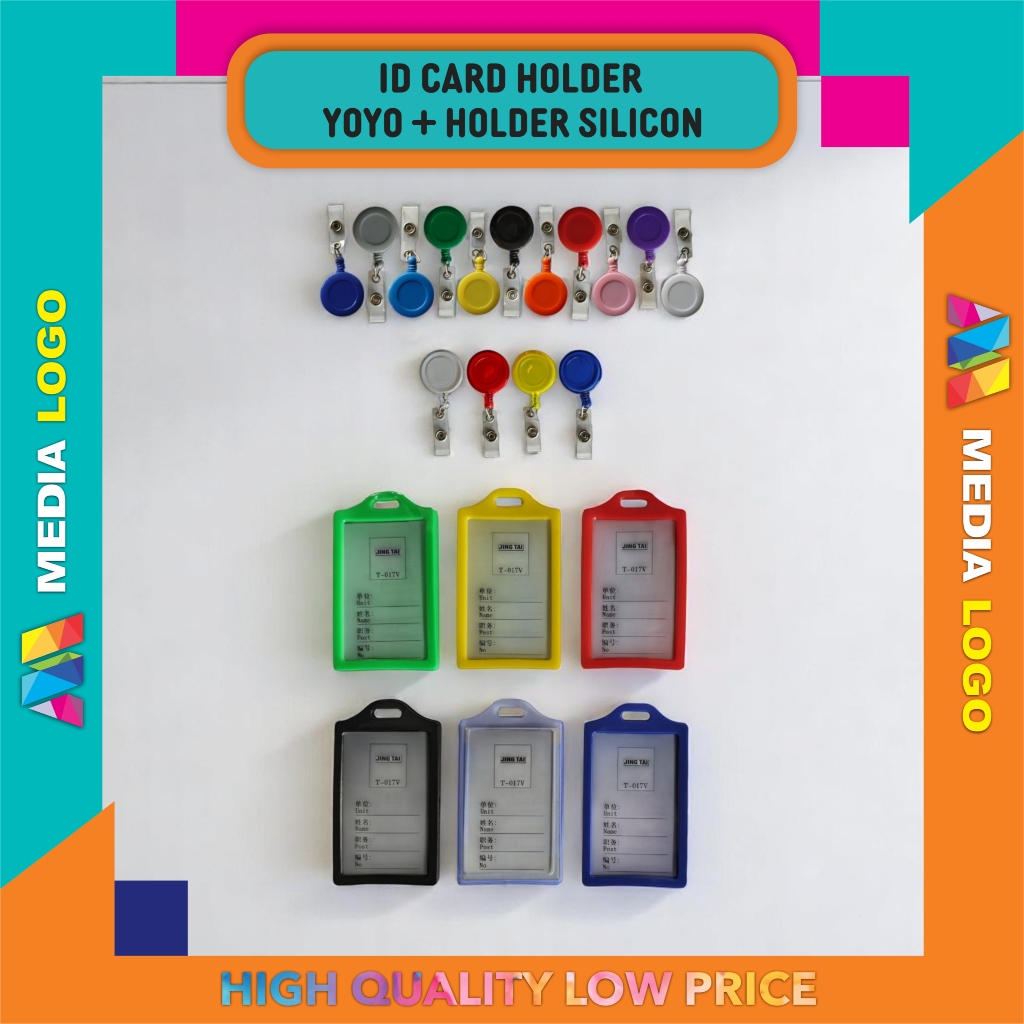 

Yoyo Doff dan Transparan, Tempat ID Card Silicon 2 Sisi