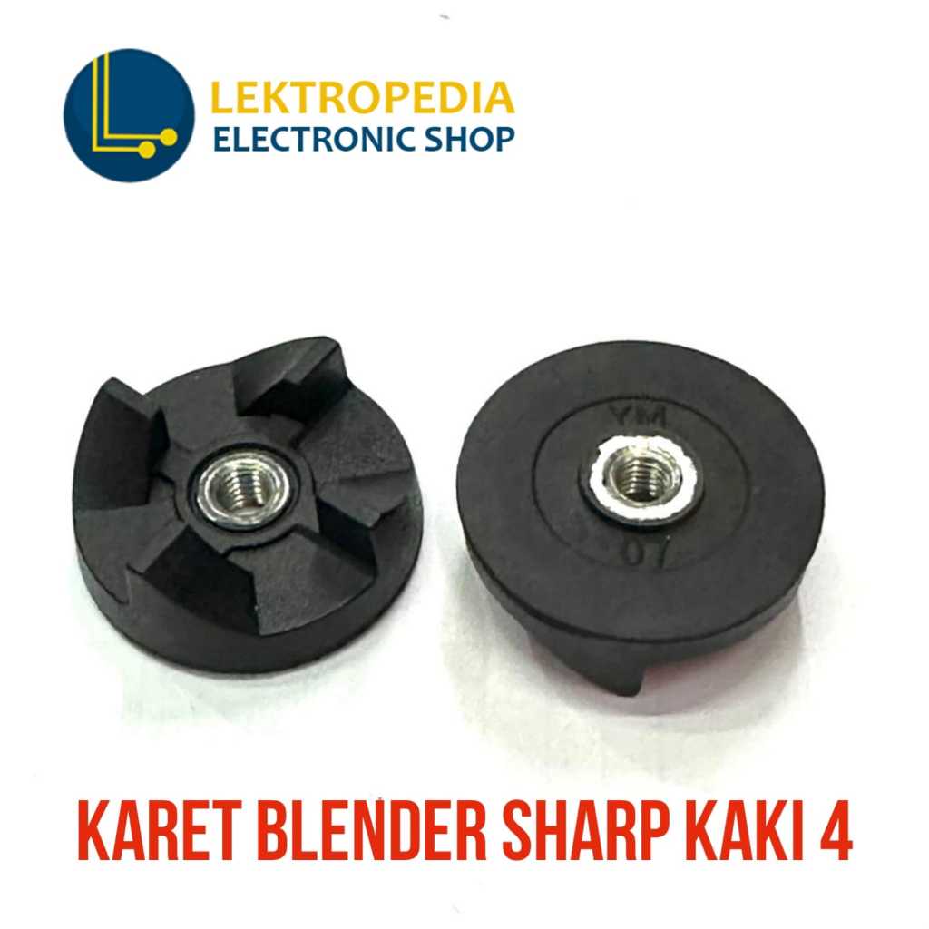 Karet Blender Sharp Kaki 4 Gear Gigi Kopel Drat