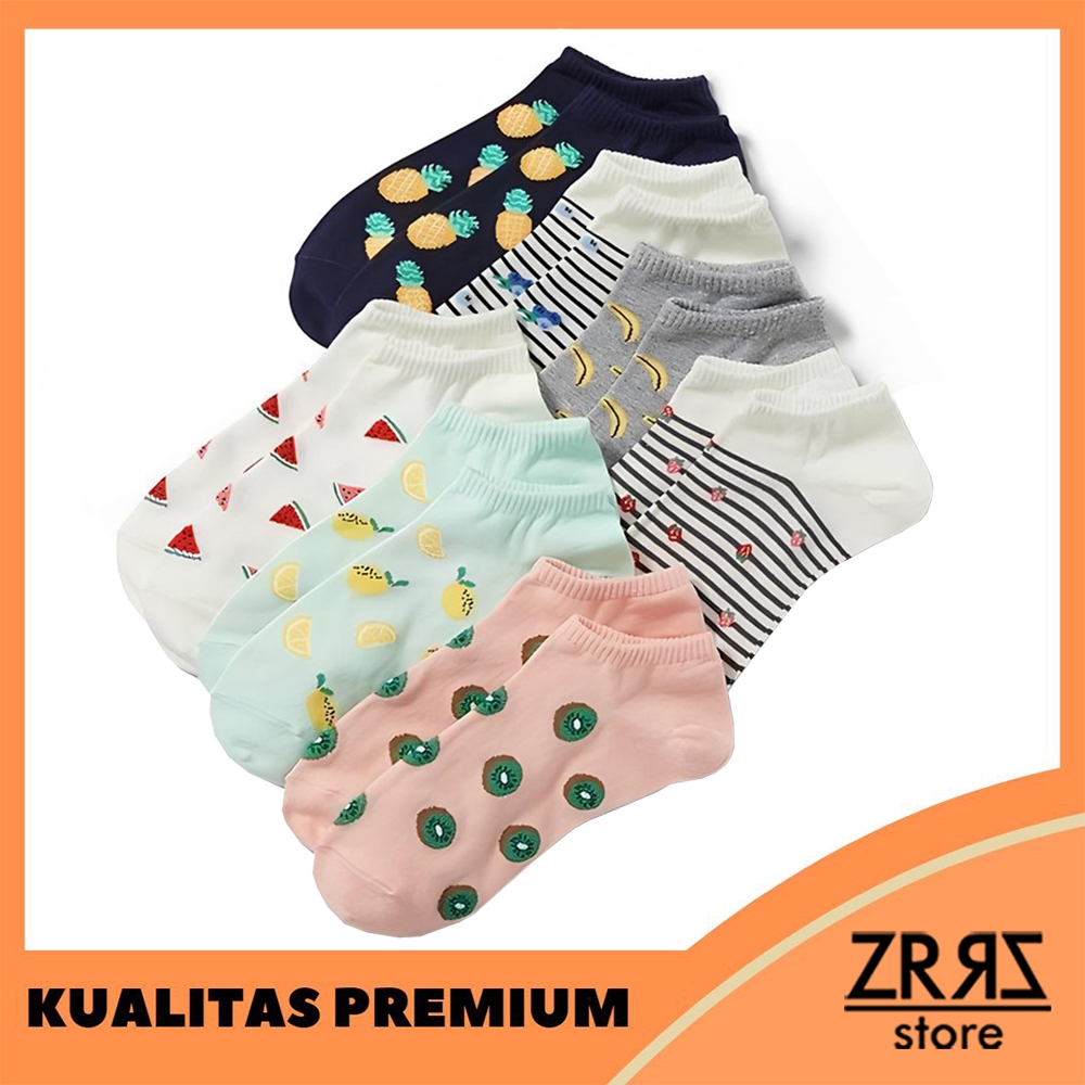 KAOS KAKI PENDEK MOTIF PRIA WANITA