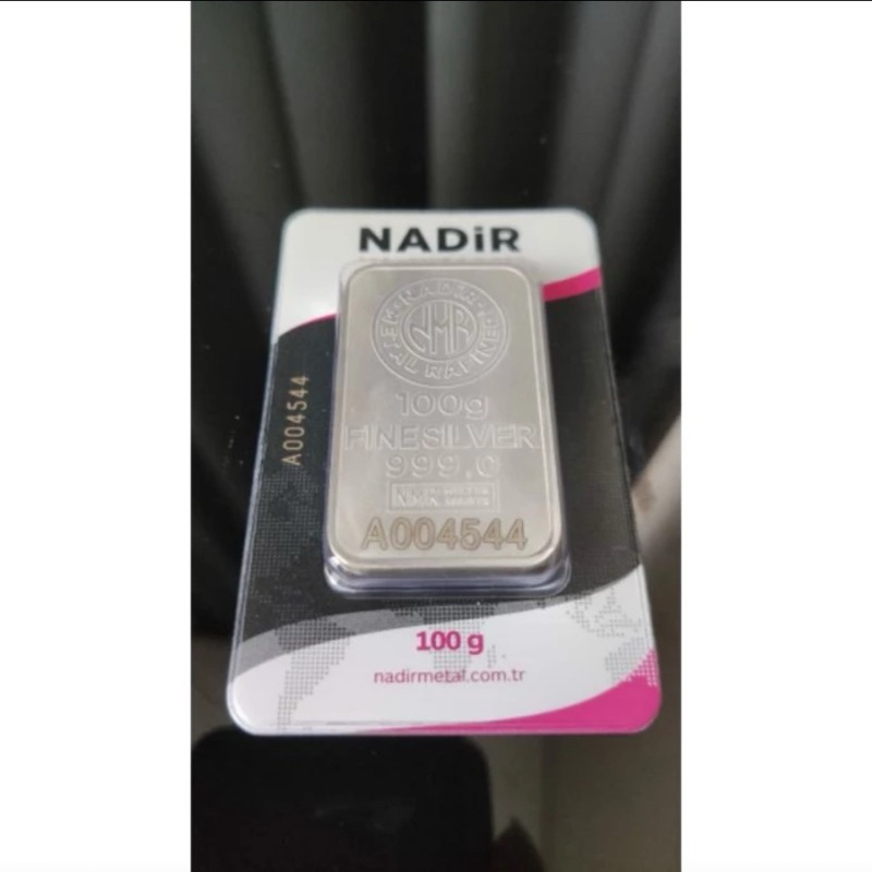 Perak Nadir 100 gram fine silver Turki
