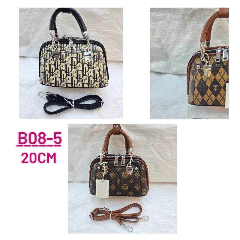 Tas Wanita - Alma Motif Mini 2 Resleting B08-5