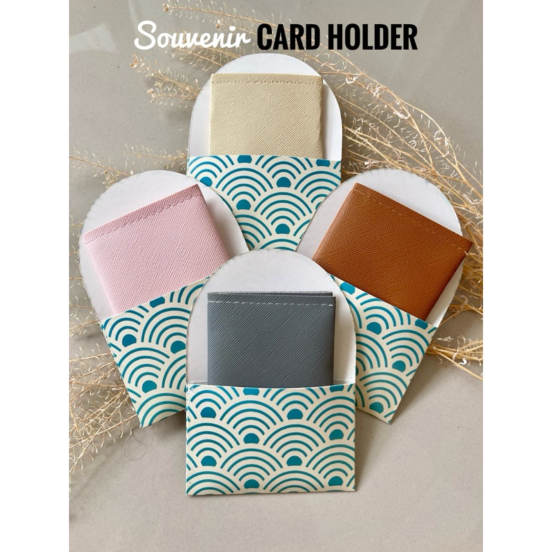 SOUVENIR DOMPET CARD HOLDER DOMPET PERNIKAHAN NiKAH NIKAHAN KARTU DOMPET LIPAT DOMPET KECIL