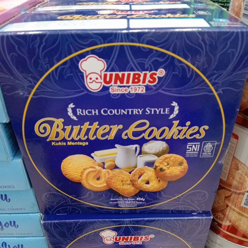 

Unibis Butter Cookies 454g
