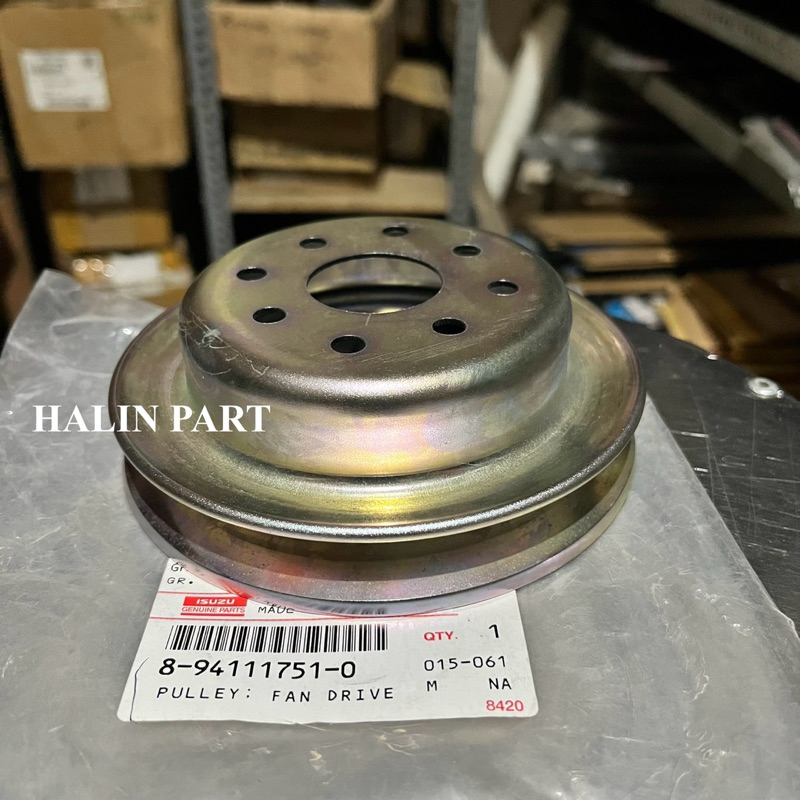 PULLEY PULLY PULI WATER PUMP PANTHER 2.3 2300CC ORIGINAL ISUZU