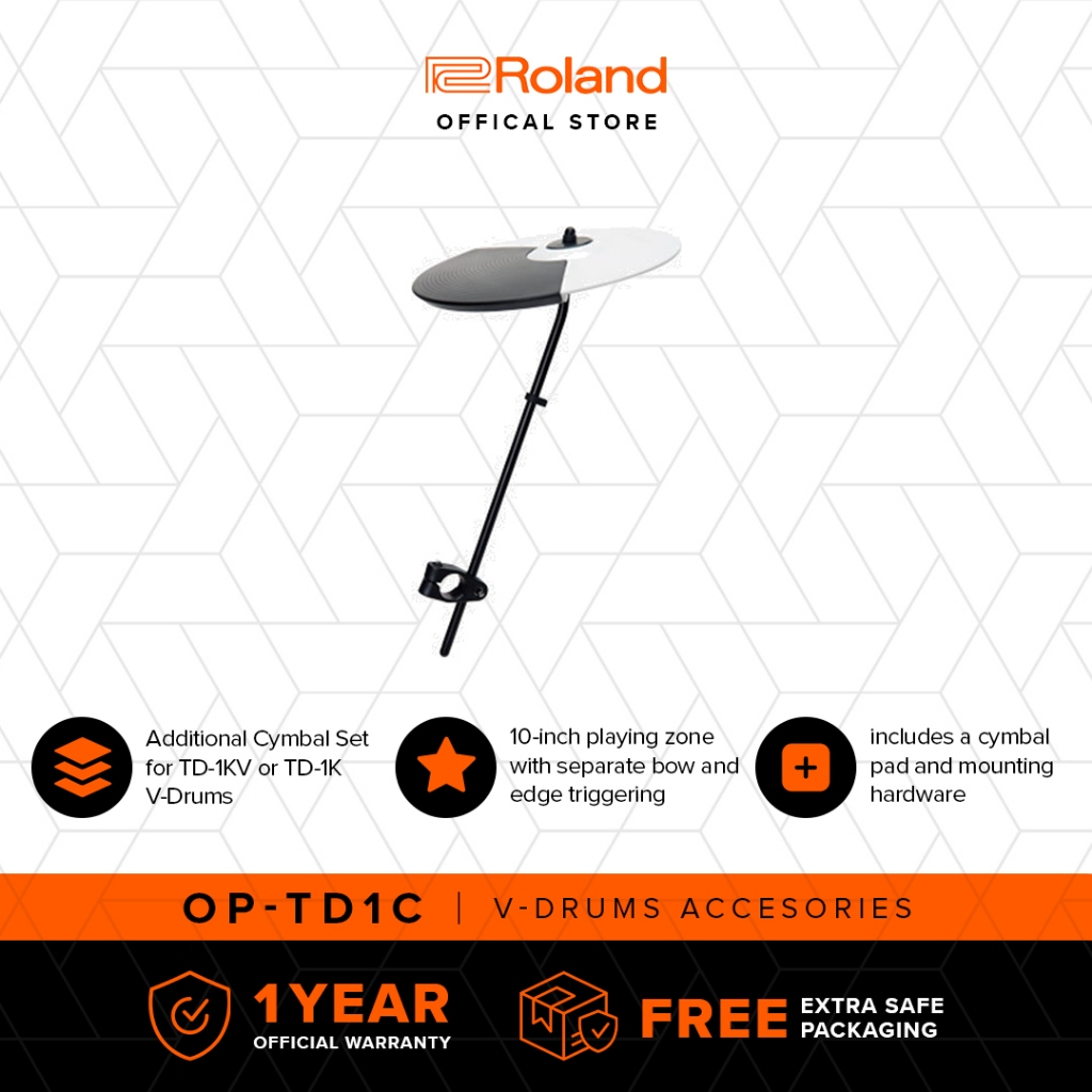 Roland Cymbal Set OP-TD1C for TD-1KV or TD-1K V-Drums