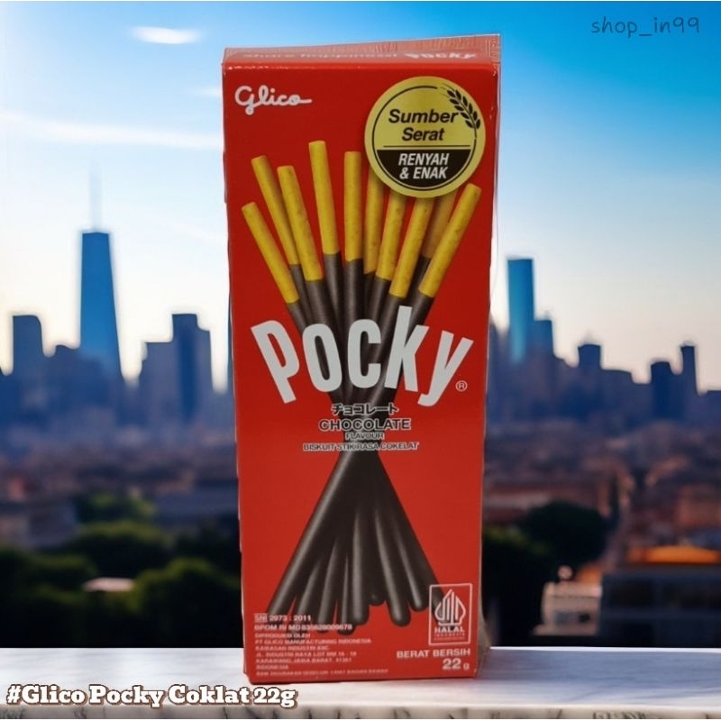 

Glico Pocky biskuit stik berbalut rasa 20g