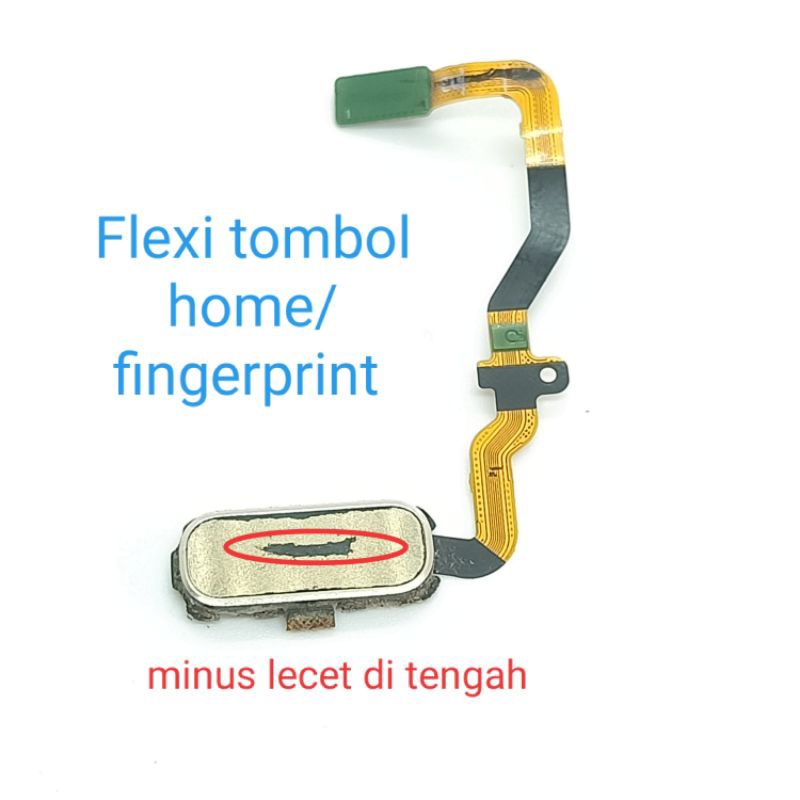Flexi Tombol home/ fingerprint Samsung S7 Flat G930 G930f Second ORI Copotan Sesuai foto