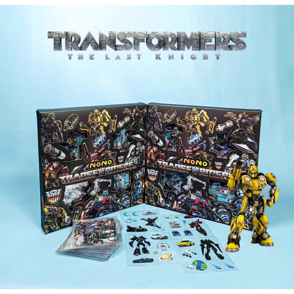 

Stiker NONO Transformers Karakter Animasi Robot Keren Isi 100 Lembar Per Box