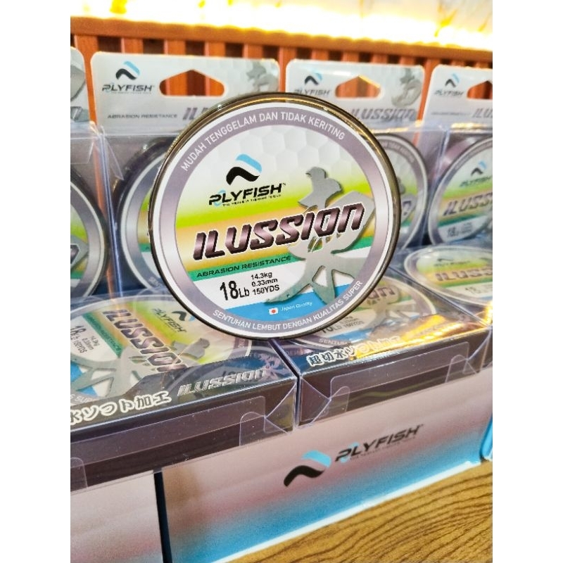 Senar Pancing Plyfish Ilussion | Senar Pancing Kuat | Senar Pancing Anti Keriting