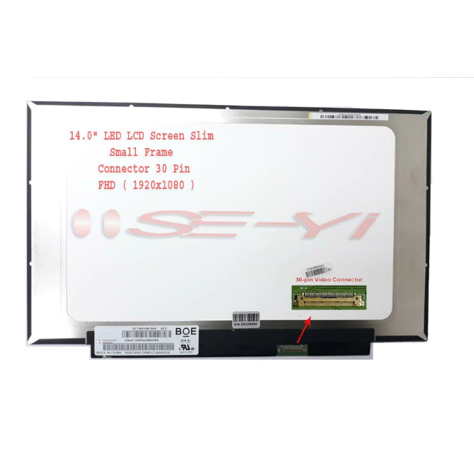 LCD LED LAPTOP HP 240 G8 14 INCH SMALL FRAME 30 PIN FULL HD 1920X1080