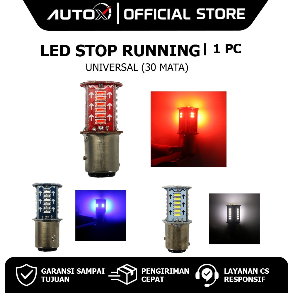 LED Stop Running Universal Vario 125 150  & Beat Pop Street & Scoopy & Mio S M3 & Tiger & ADV & Supr