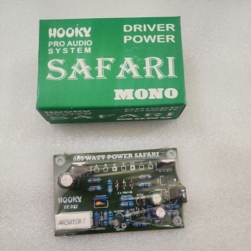 Kit Driver Power Mono 400 Watt Safari Hooky