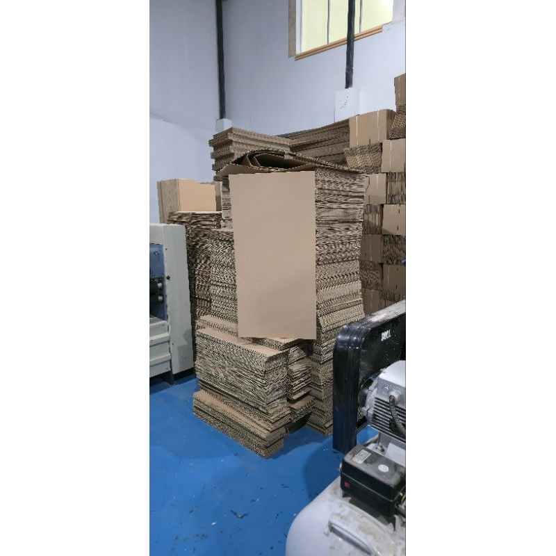 

kardus lembaran single wall e flute 100x50