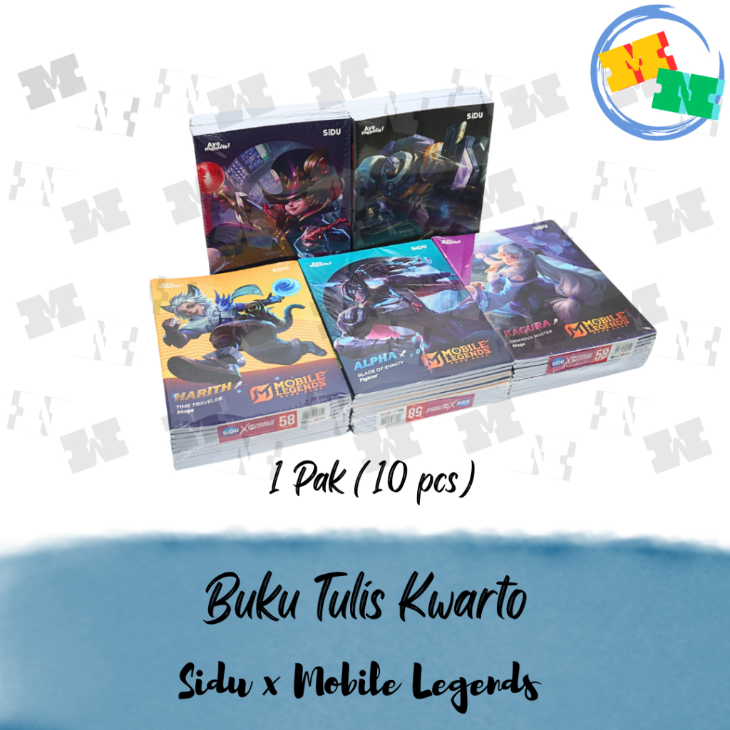 

Buku Tulis Sidu x Mobile Legends Kwarto