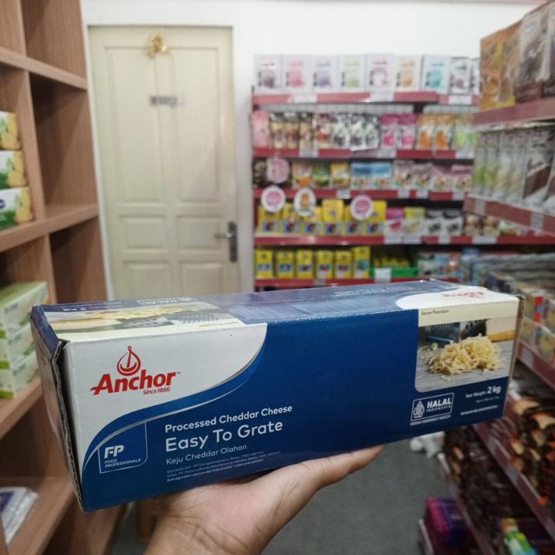 

KEJU ANCHOR CHEDDAR 2KG//exp Oktober 2025