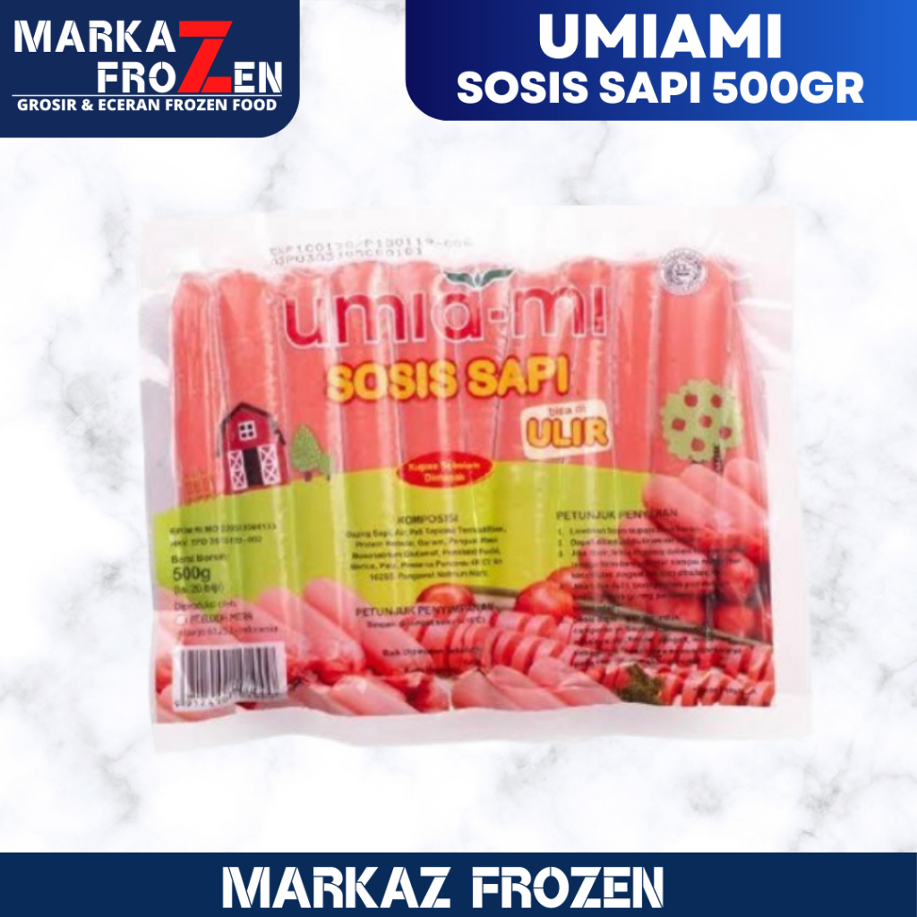 

UMIAMI SOSIS SAPI ULIR 20BJ 500GR