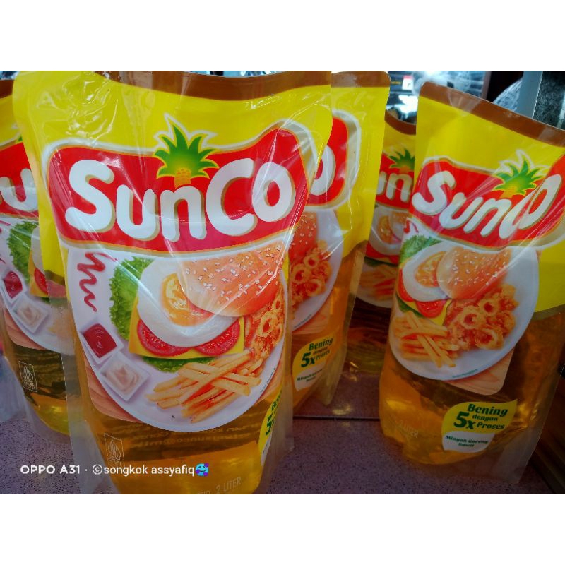 

Minyak goreng sunco 2 Lt promo
