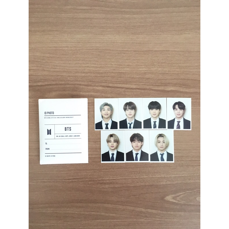 BTS ARMY Membership Kit Photo ID Set