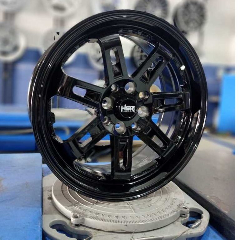 Velg racing mobil bingou ring 16 HSR DAIMON-velg mobil agya brio livina alvez ring 16