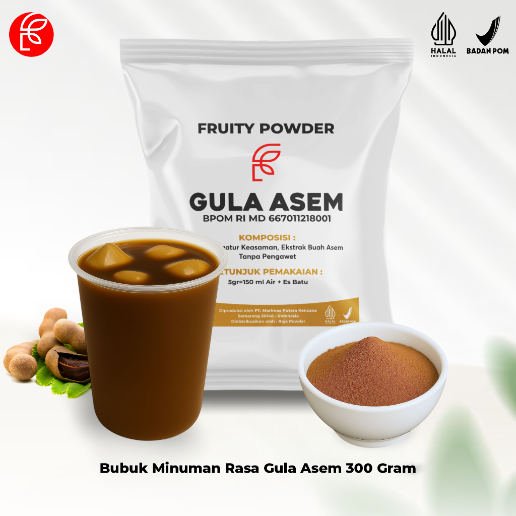 

Serbuk Minuman | Bubuk Minuman Gula Asem 300 Gram | Bubuk Minuman Rasa Mix Gula
