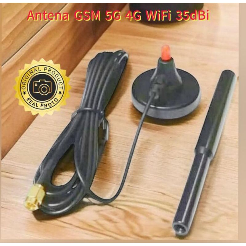antena MODEM INDOOR 4G 3G GSM 35 dbi 3 Mete SMA Male