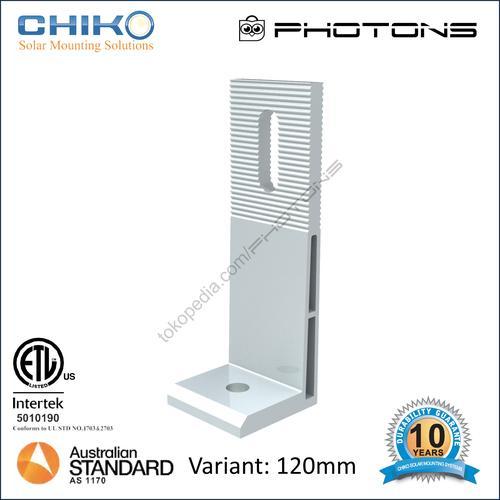 L Feet Kit PLTS PV Solar Panel - 120mm