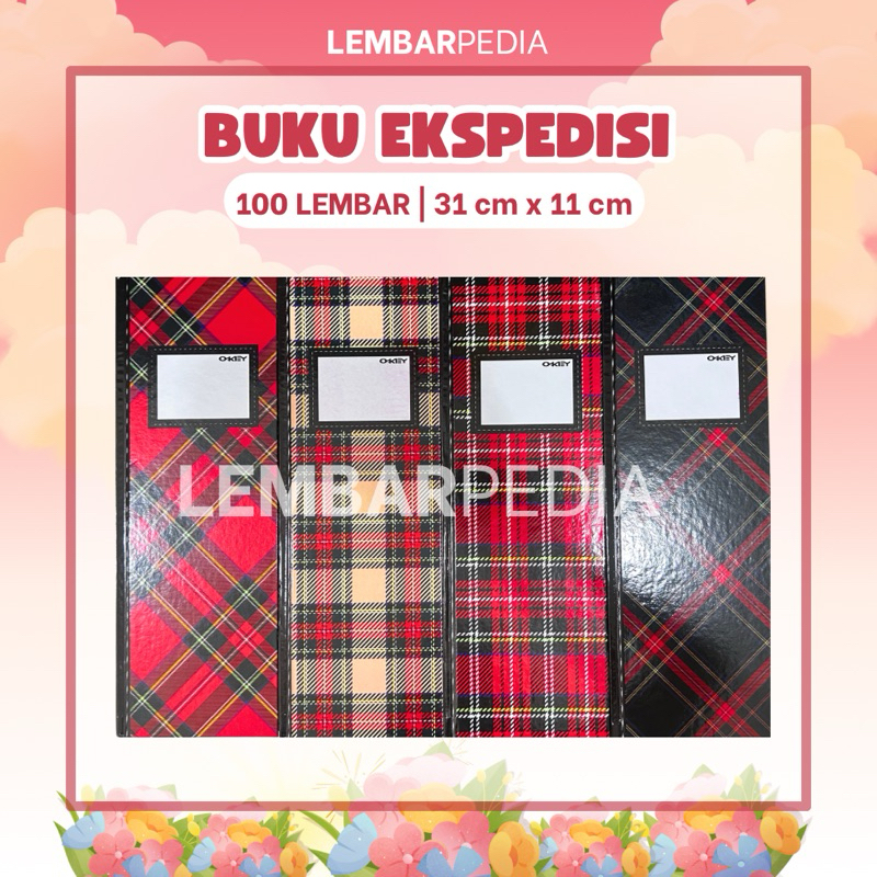 

BUKU EKSPEDISI OKEY ISI 100 LEMBAR