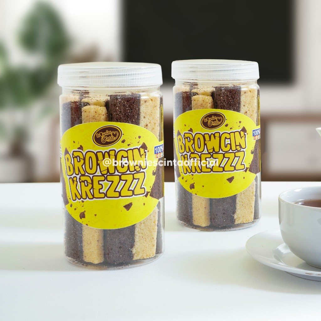 

Brownies Kering Browcin Krezzz Brownies Cinta