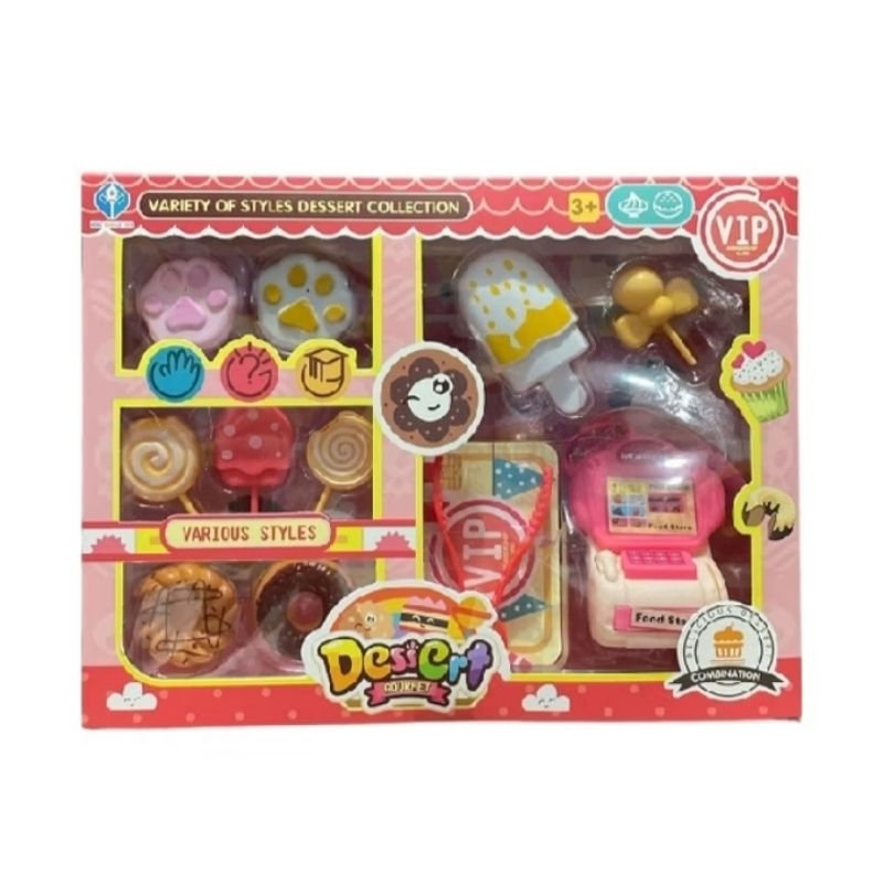 Mainan Anak Dessert Gourment / 576G-8 mainan eskrim eskriman