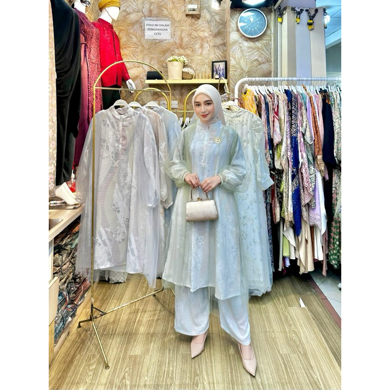 SET NONA KINAN | SET KULOT OUTER | SET KULOT MELAYU KEKINIAN
