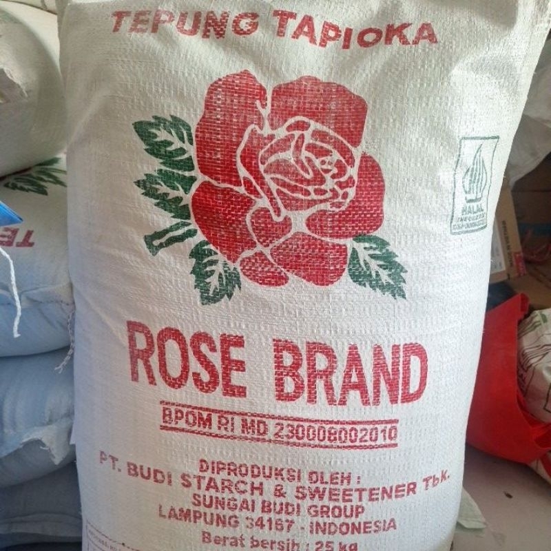 

TEPUNG TAPIOKA /Kanji ROSEBRAND 500 gr repack sak timbangan