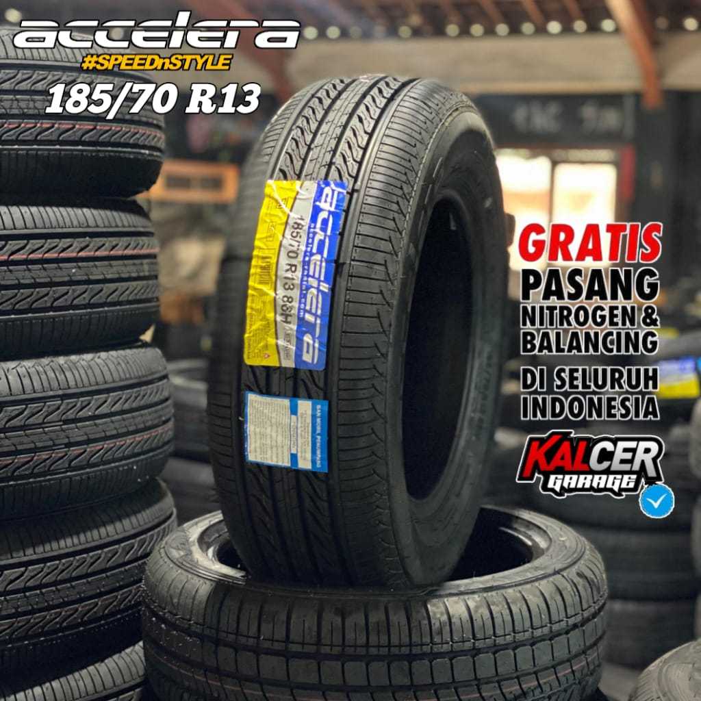 BAN MOBIL 185 70 R13 MERK ACCELERA ECO PLUSH BAN MOBIL AVANZA KIJANG CARRY