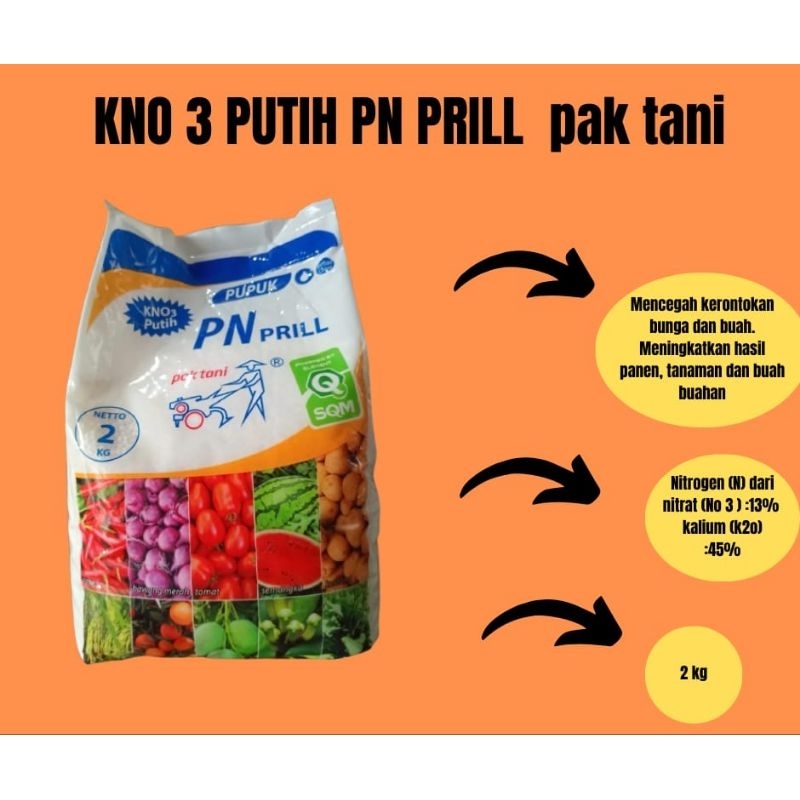 KNO3 PUTIH PN PRILL PAK TANI 2 KG