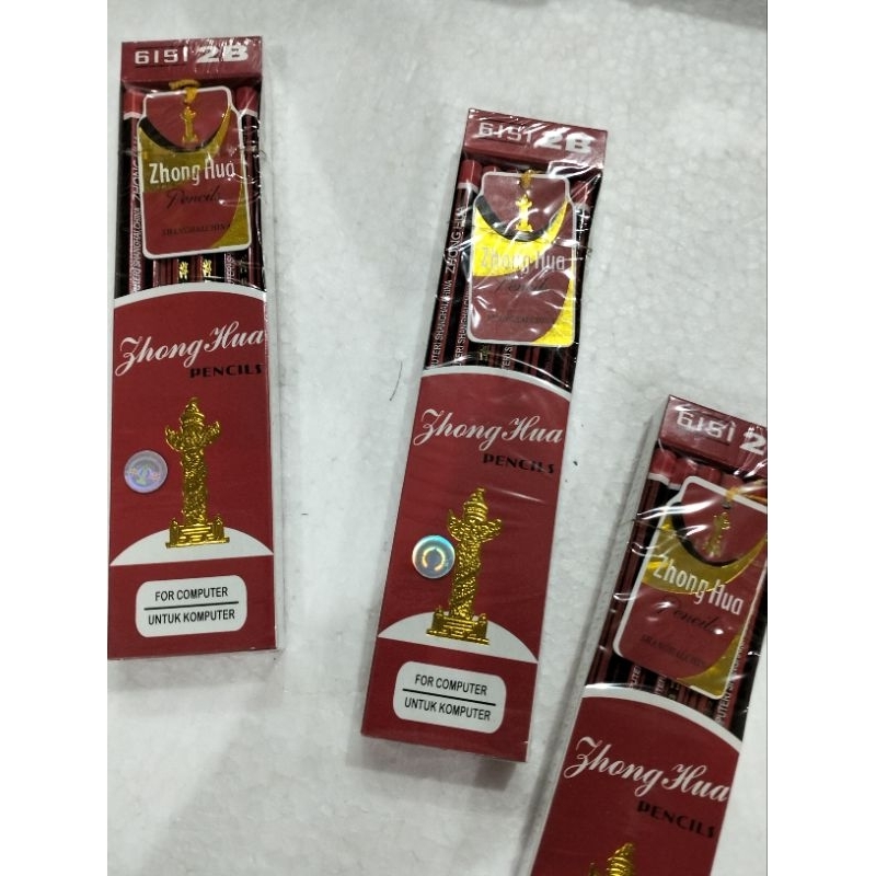 

PENSIL 2B MERK ZHONG HWA PENSIL TULIS PENSIL GAMBAR