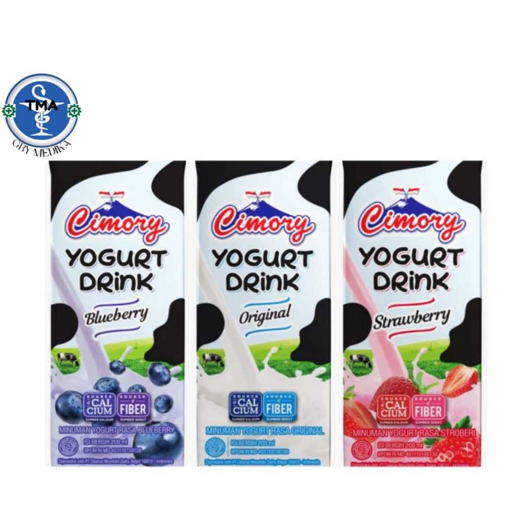 

Cimory UHT Yoghurt 200ml Strawberry Blueberry Mixfruit