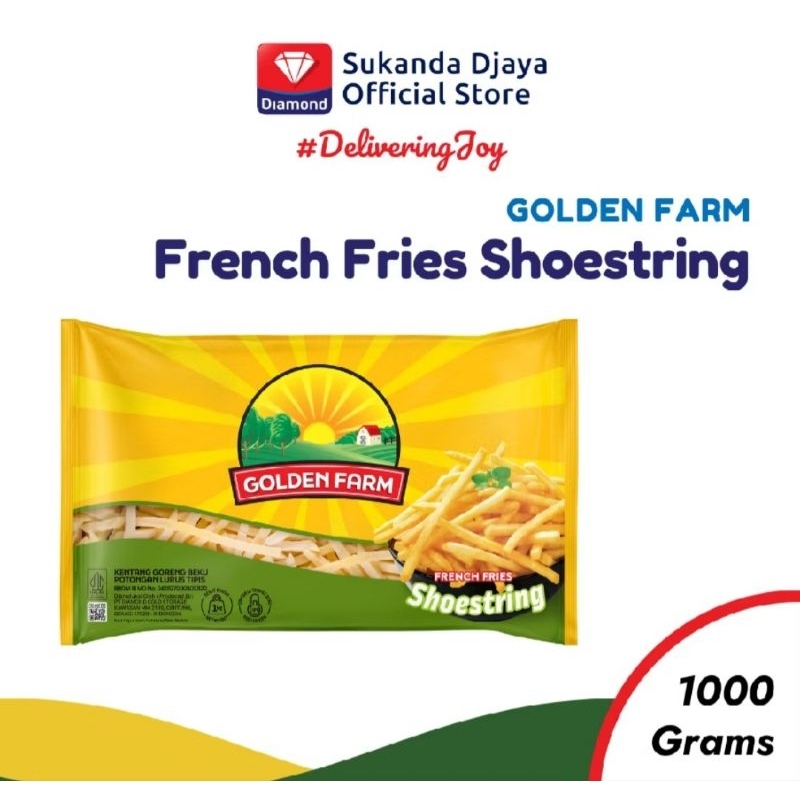 

Golden Farm French Fries Shoestring kentang goreng
